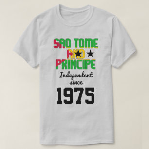 Sao Tome and Principe Flag Independence T-Shirt