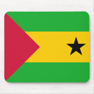 Sao Tome and Principe Flag Mouse Mat