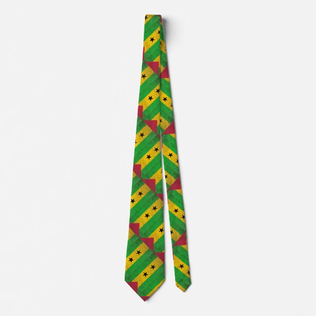 Sao Tome and Principe Tie (Front)