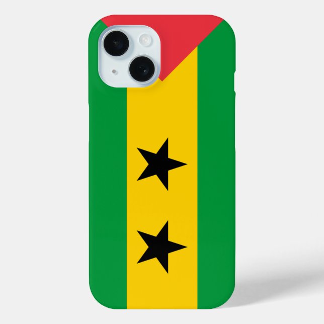 São Tomé e Príncipe flag Case-Mate iPhone Case (Back)