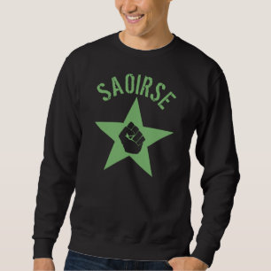 Saoirse Iirsh Republican Army Logo Sweatshirt