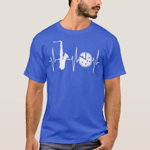 Saophonefunny Pizza Lover Jazz Musician Saophonist T-Shirt