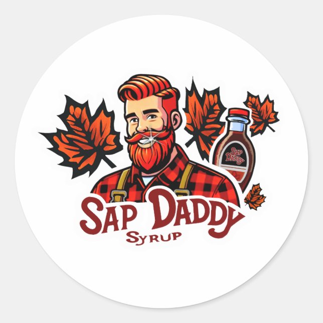 Sap Daddy Sticker (Front)