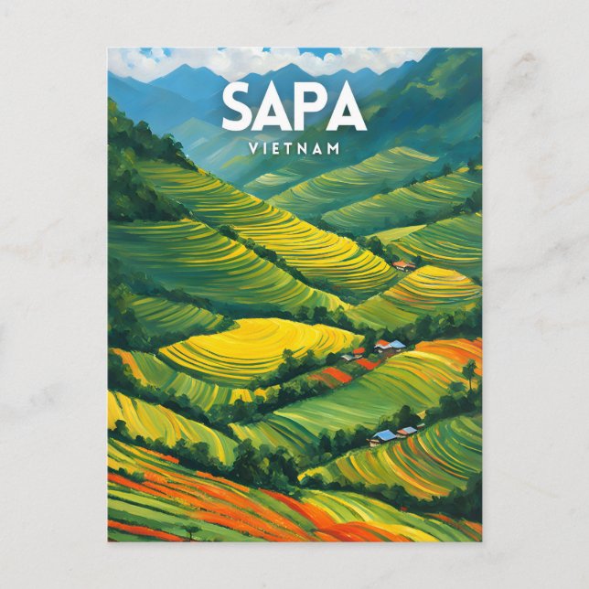 Sapa Vietnam Postcard (Front)