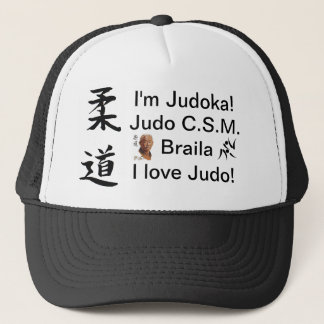Sapca stil American I'm Judoka! I love Judo! JCB! Trucker Hat