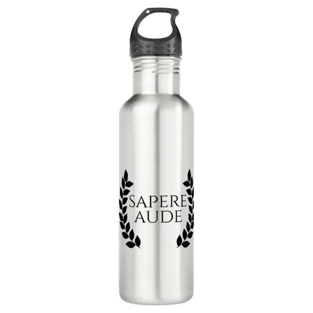 Sapere Aude 710 Ml Water Bottle (Front)