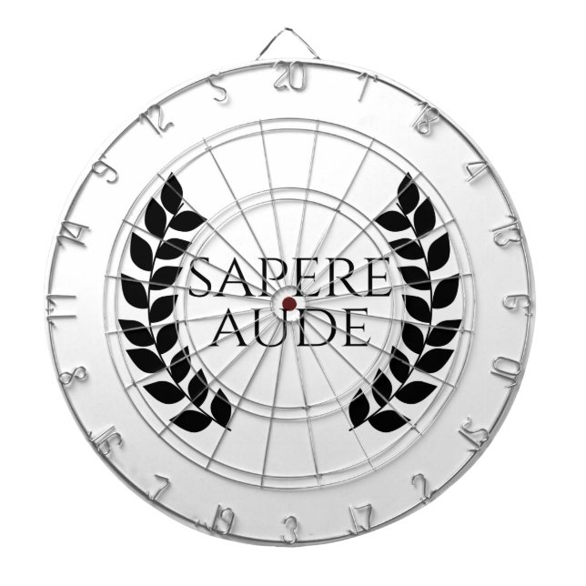 Sapere Aude Dartboard (Front)
