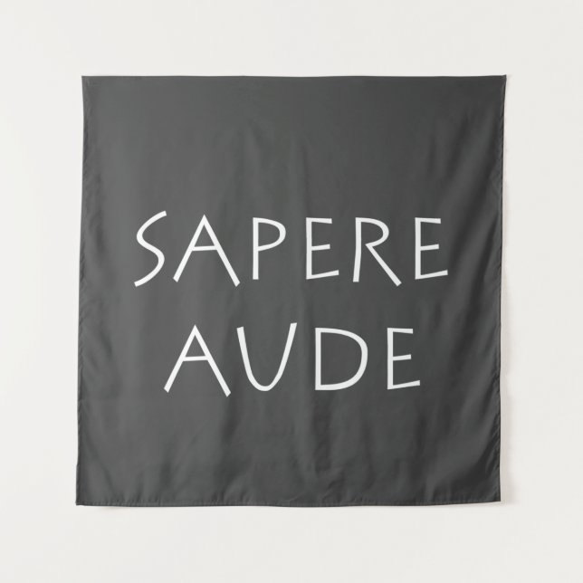 Sapere aude tapestry (Front)