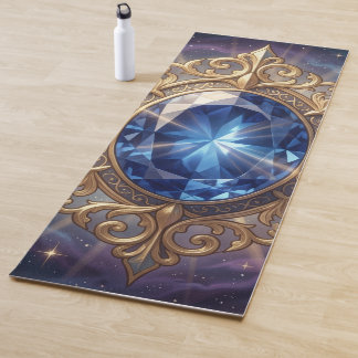 Saphir – Der Stein der Wahrheit und Weisheit´6 Yoga Mat