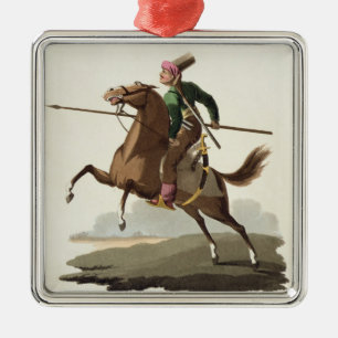 Saphir, from 'Costumes of the Various Nations', Vo Metal Tree Decoration