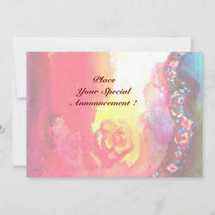 SAPHO , bright red yellow green Announcement