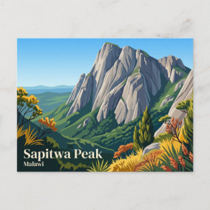 Sapitwa Peak Malawi Postcard
