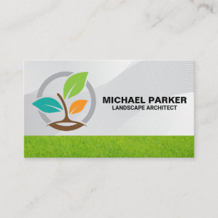 Sapling Plant   Gardener   Landscaper  Business Card
