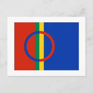 Sapmi Flag Postcard