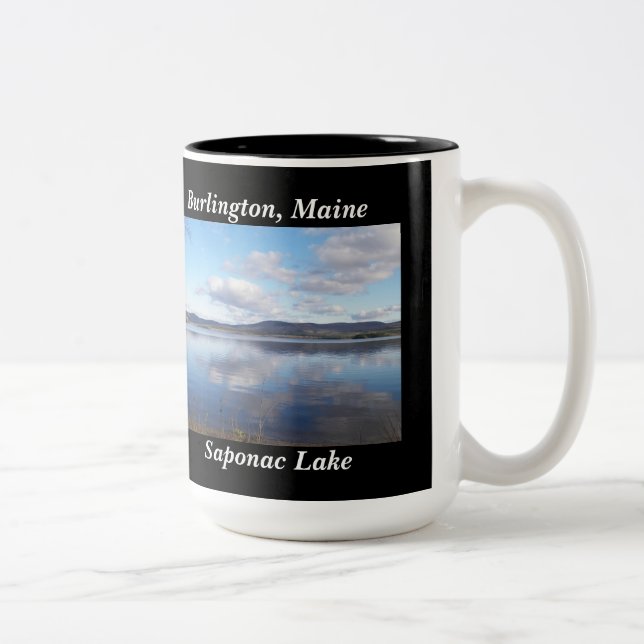 Saponac Lake Burlington, Maine Mug (Right)