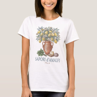 Sapori d'Amalfi T-Shirt – Italian Lemon & Basil Te