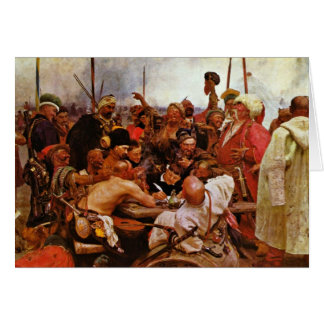 Saporoschzen Write A Letter To The Turkish Sultan