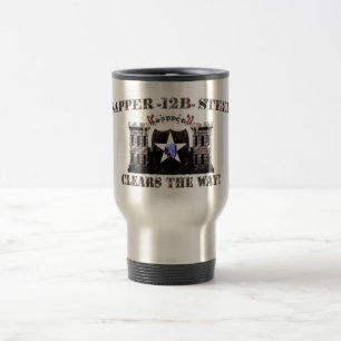 Sapper 12B Steel 2nd Infantry Travel Mug