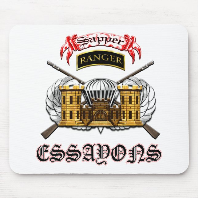 Sapper Ranger Mouse Mat (Front)