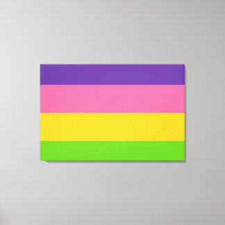 Sapphic Pride Flag Canvas Print