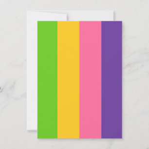 Sapphic Pride Flag Holiday Card