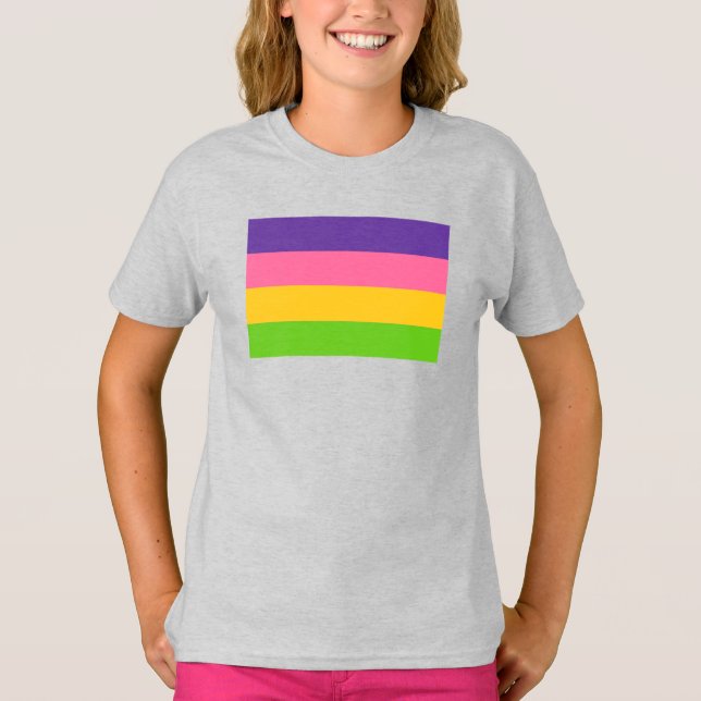 Sapphic Pride Flag T-Shirt (Front)