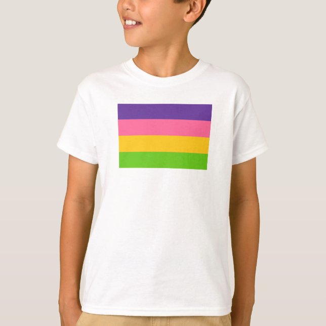 Sapphic Pride Flag T-Shirt (Front)