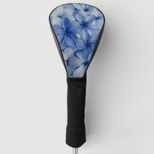 Sapphire and Azure Flowers Golf Head Cover