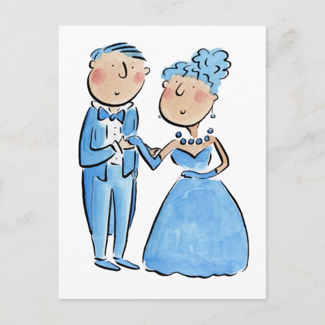 Sapphire Anniversary Postcard (Front)