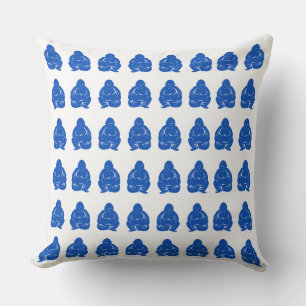 Sapphire Asian Moods Buddah Boys Cushion