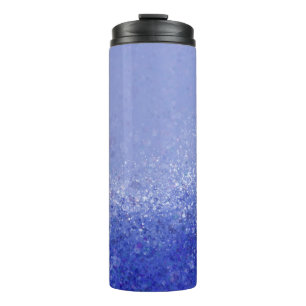 Sapphire Blue Abstract Thermal Tumbler
