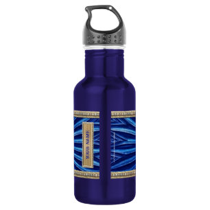 Sapphire Blue "La Souris d'Or" Stainless Steel Bot 532 Ml Water Bottle