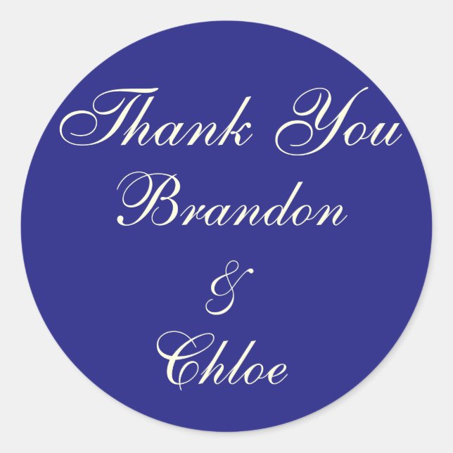 Sapphire Blue, Off White and Pearls Sticker (Front)