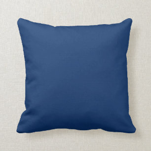 Sapphire Blue Throw Pillow
