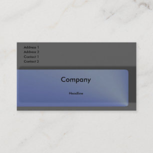 Sapphire Business Card