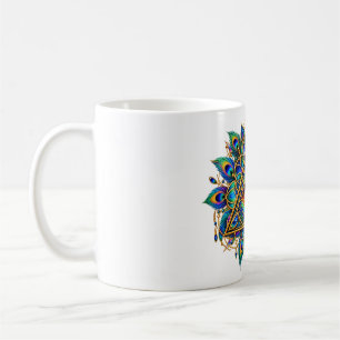 Sapphire Chevron Eye Coffee Mug
