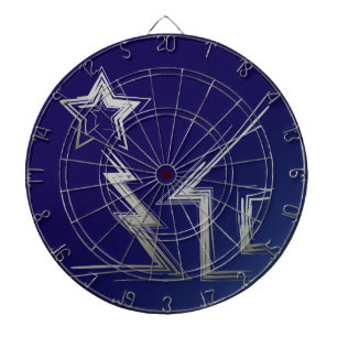 Sapphire Christmas night Dartboard
