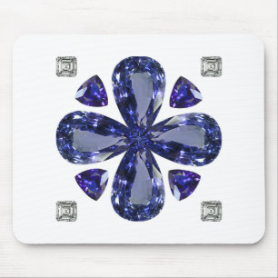 Sapphire Diamond Art, Blue Mouse Mat