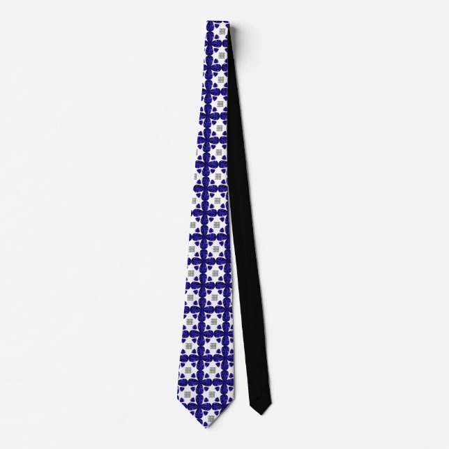 Sapphire Diamond Art, Blue Tie (Front)