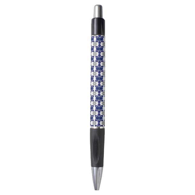 Sapphire Diamond Gemstone Art Blue (Front Vertical)