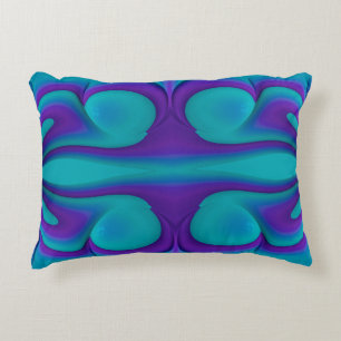 ~ SAPPHIRE EYES ~ Fractal Design ~ Original ~ Decorative Cushion