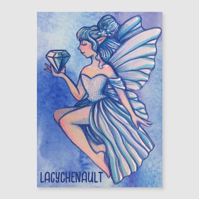 Sapphire Fairy                                     Magnetic Invitation (Front)