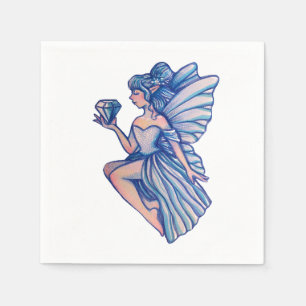 Sapphire Fairy Napkin