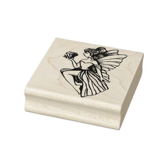Sapphire Fairy                                     Rubber Stamp (Stamp)