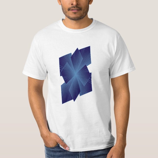 Sapphire Flower T-Shirt (Front)