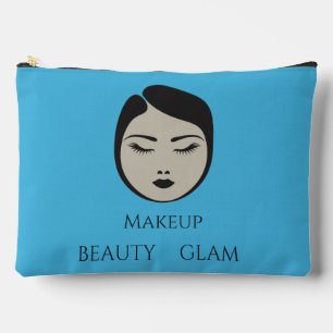 Sapphire Glam Accessory Pouch