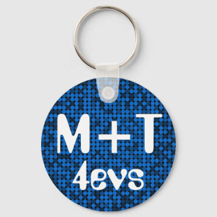 Sapphire Glam Key Ring