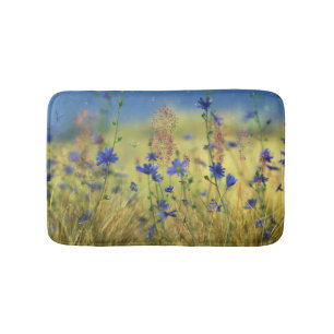 Sapphire & Gold Bath Mat