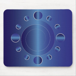 Sapphire hours mouse mat