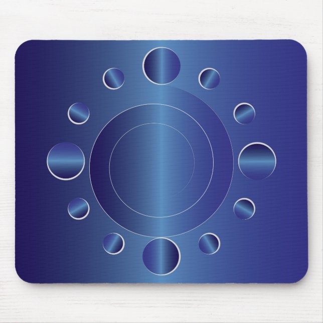 Sapphire hours mouse mat (Front)
